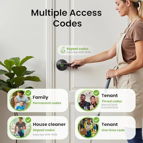 Smart Fingerprint Door Lock — Smart Lock, GHome Smart