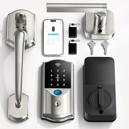 Smart Front Door Lock with Handle — Smart Lock, Firstriver