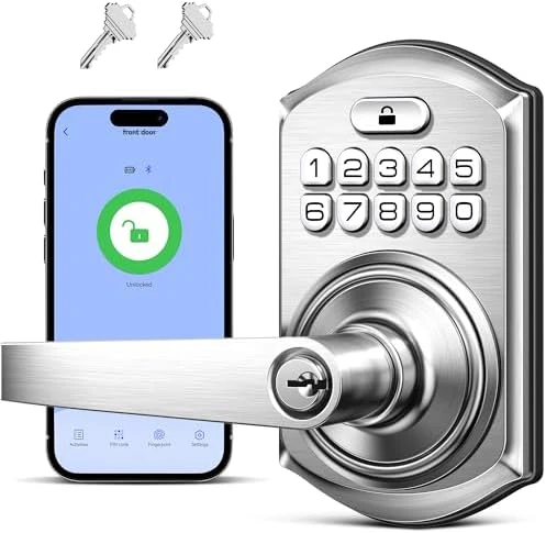 Smart Keypad Door Lock with Handle — Smart Lock, TEEHO