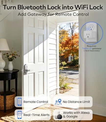 Smart Keypad Door Lock with Handle — Smart Lock, TEEHO