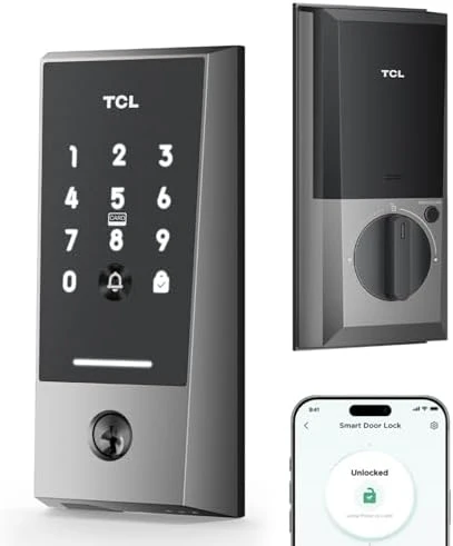 Smart Lock D2 with Built-in Doorbell and Touchscreen Keypad — Smart Lock, TCL