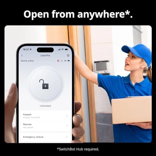 Smart Lock Pro Keyless Entry Door Lock — Smart Lock, SwitchBot