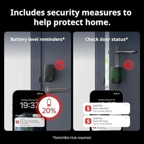 Smart Lock Pro Keyless Entry Door Lock — Smart Lock, SwitchBot