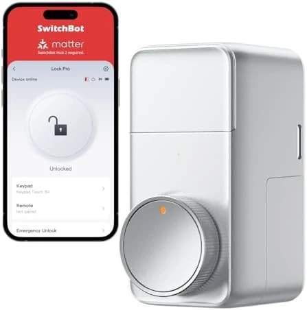 Smart Lock Pro Keyless Entry Door Lock — Smart Lock, SwitchBot