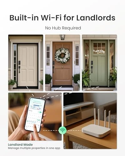 Smart Lock with 3D Fingerprint and WiFi — Smart Lock, DESLOC