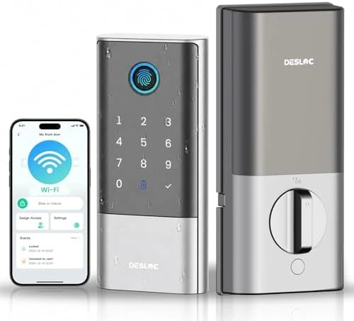 Smart Lock with 3D Fingerprint and WiFi — Smart Lock, DESLOC