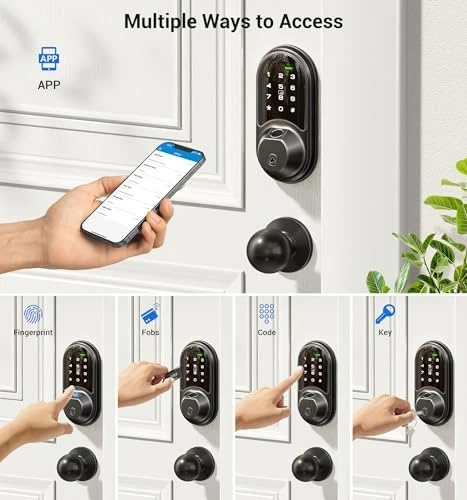 Smart Lock with Handle Set — Smart Lock, Veise
