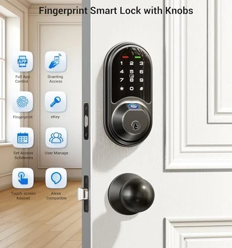 Smart Lock with Handle Set — Smart Lock, Veise