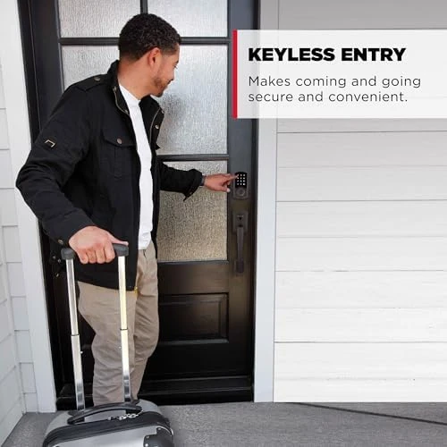 Touchscreen Lock with Z-Wave Long Range — Smart Lock, Kwikset
