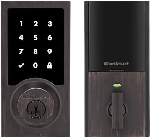 Touchscreen Lock with Z-Wave Long Range — Smart Lock, Kwikset