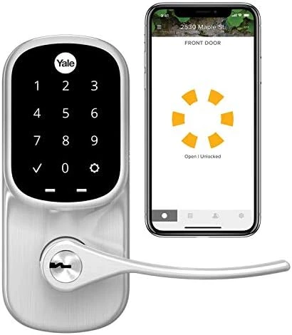 Wi-Fi Smart Door Lever — Smart Lock, Yale