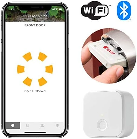 Wi-Fi Smart Door Lever — Smart Lock, Yale