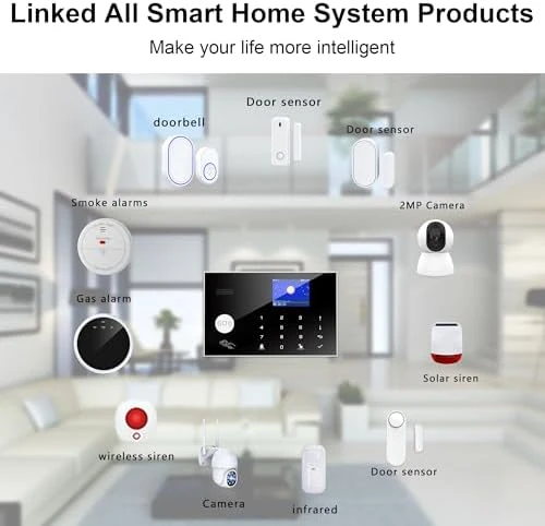 Wireless Home Alarm System — Security Monitoring, TUGARD
