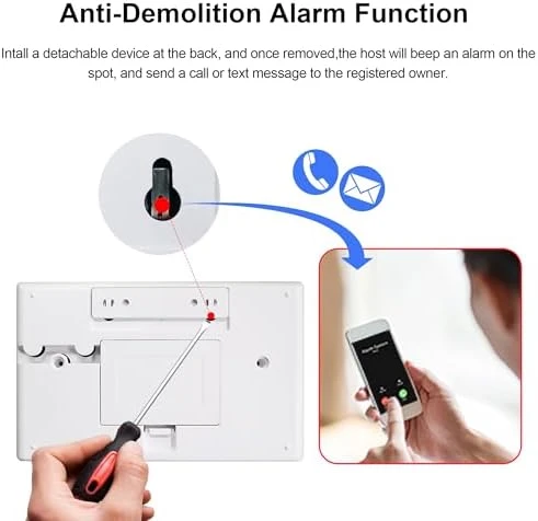 Wireless Home Alarm System — Security Monitoring, TUGARD
