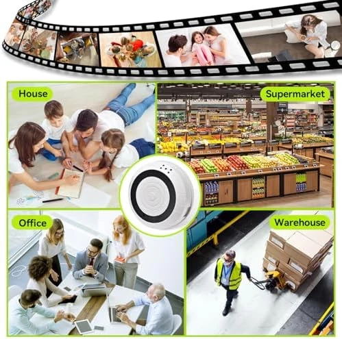 1080P HD Dual-Lens Security Camera — Security Camera, AUZEN