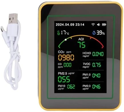 15 in 1 Air Quality Detector — Air Quality Monitor, Yctze
