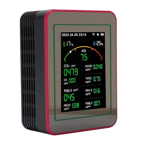 15-in-1 WiFi Air Quality Monitor — Air Quality Monitor, Eujgoov