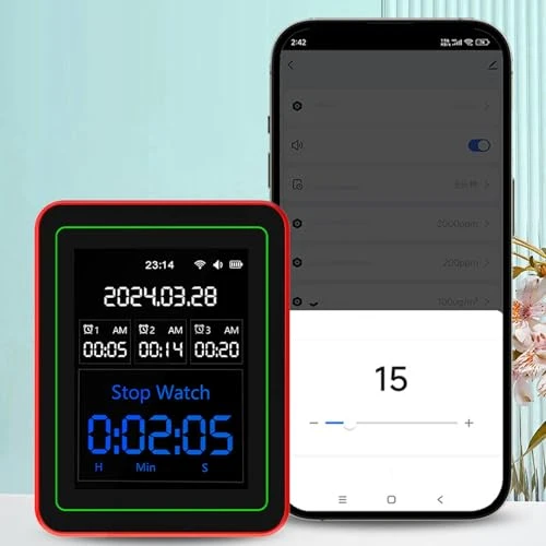 15-in-1 WiFi Air Quality Monitor — Air Quality Monitor, Eujgoov