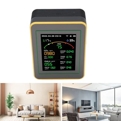Air Quality Detector Advanced — Air Quality Monitor, Fawfose