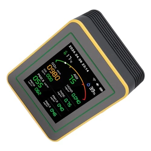 Air Quality Detector PM2.5 Meter PM10 Monitor CO2 Tester — Air Quality Monitor, LiebeWH