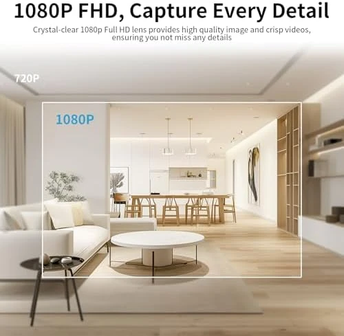 Indoor Security Camera with Smoke Detection — Security Camera, Vstarcam