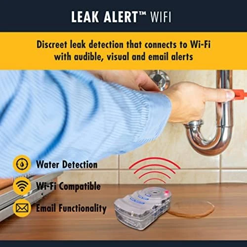 Leak Alert WiFi — Water Shut Off Valve, ZIRCON