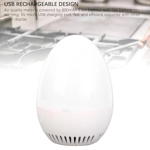Smart Air Quality Meter CO2 Detector with Temperature Humidity Monitor — Air Quality Monitor, FTVOGUE