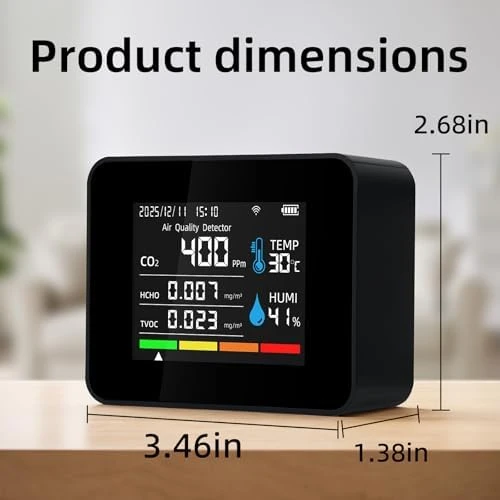Smart Air Quality Monitor — Air Quality Monitor, SUPNOVA