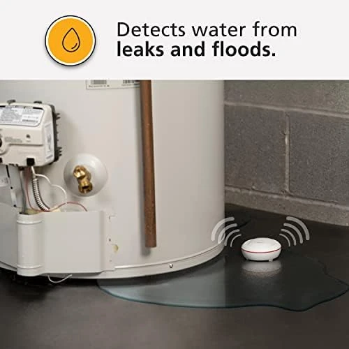 Smart Carbon Monoxide Detector & Indoor Air Quality Monitor + Leak & Freeze Sensor — Air Quality Monitor, Kidde