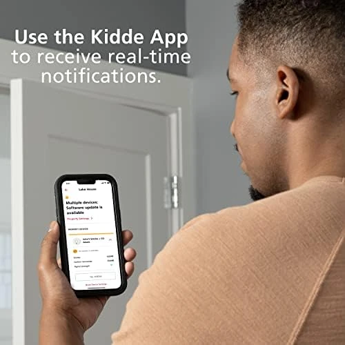 Smart Carbon Monoxide Detector & Indoor Air Quality Monitor + Leak & Freeze Sensor — Air Quality Monitor, Kidde