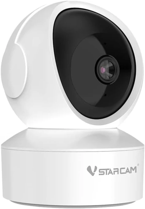 Smart Indoor WiFi IP Camera Pan & Tilt — Security Camera, visiPower