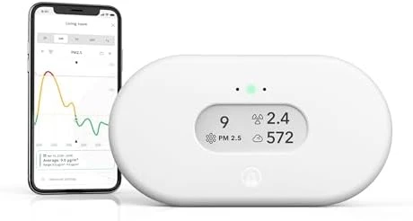 View Plus - Battery Powered Radon & Air Quality Monitor — Air Quality Monitor, Airthings