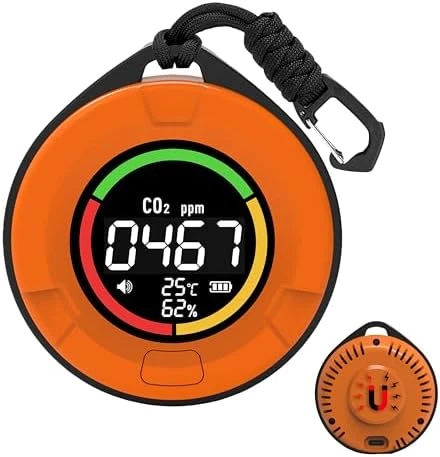 WiFi Carbon Monoxide Detector, 3-in-1 Air Quality Monitor — Air Quality Monitor, Protmex