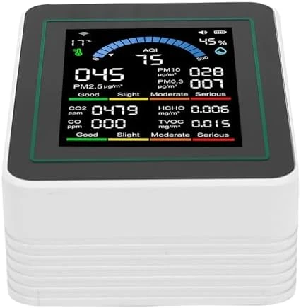 10-in-1 WiFi Air Quality Meter — Air Quality Monitor, Yobadam