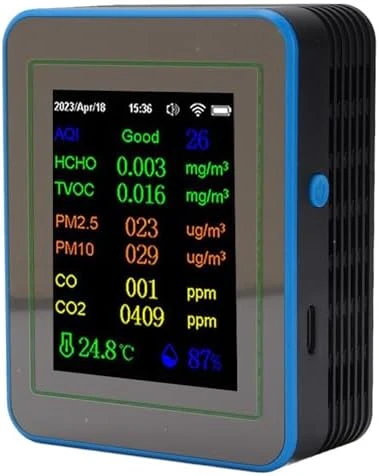 12-in-1 WiFi Air Quality Meter — Air Quality Monitor, ZAICOLER