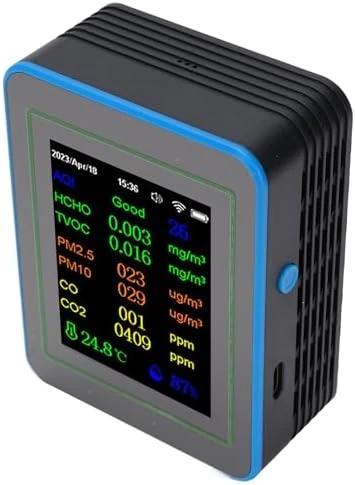 12-in-1 WiFi Air Quality Meter — Air Quality Monitor, ZAICOLER