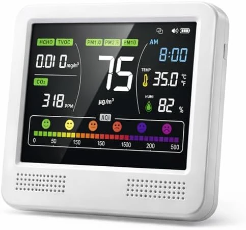16-in-1 Indoor Air Quality Monitor — Air Quality Monitor, Aeroprecise