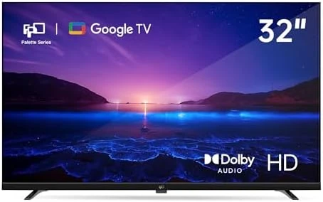 32-inch Smart TV Google TV HD 720p with HDR 10, Dolby Audio, Voice Remote — Smart TV, FPD
