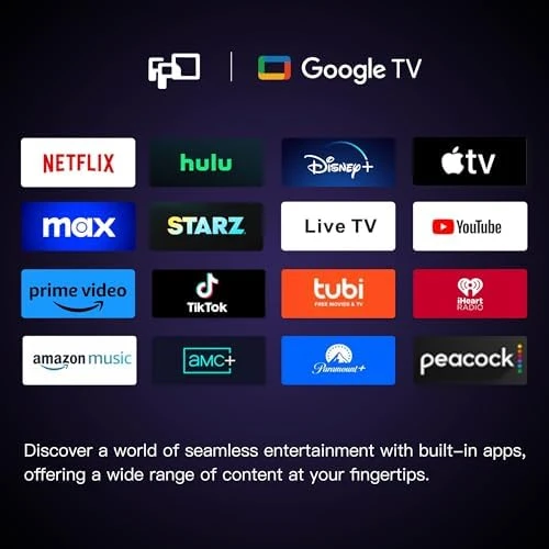32-inch Smart TV Google TV HD 720p with HDR 10, Dolby Audio, Voice Remote — Smart TV, FPD