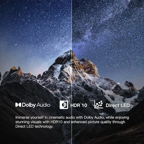 32-inch Smart TV Google TV HD 720p with HDR 10, Dolby Audio, Voice Remote — Smart TV, FPD
