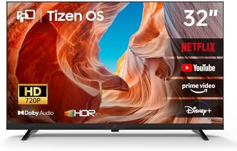 32-inch Smart TV Google TV HD 720p with HDR 10, Dolby Audio, Voice Remote — Smart TV, FPD