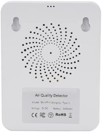 Air Quality Detector, 15 in 1 WiFi App Control — Air Quality Monitor, Eujgoov