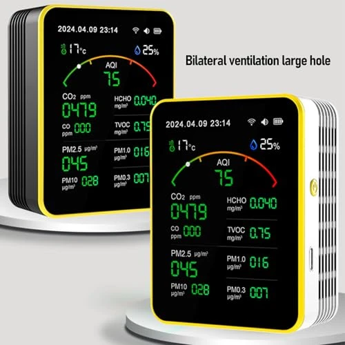 Air Quality Detector Advanced — Air Quality Monitor, Fawfose