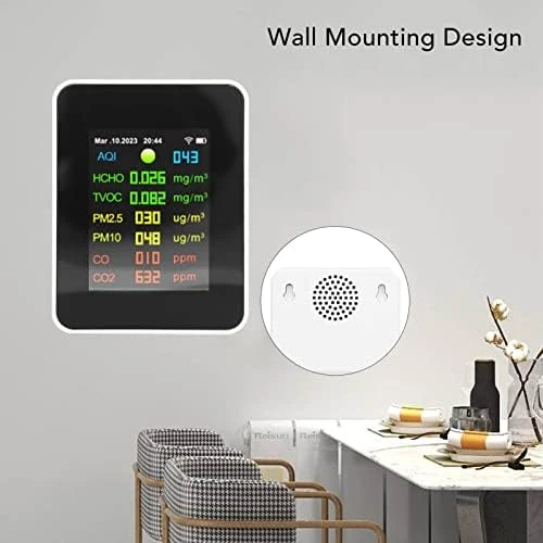 Air Quality Monitor with Multiple Sensors — Air Quality Monitor, Luqeeg
