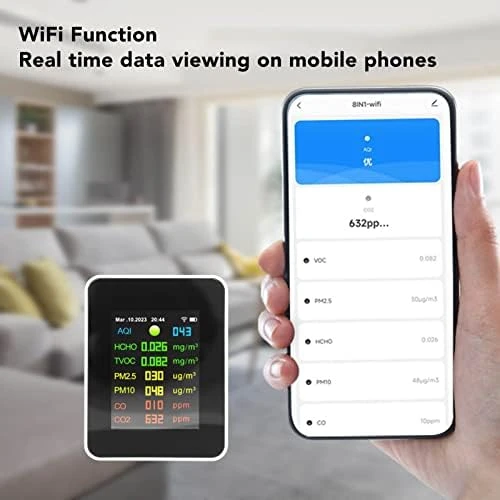Air Quality Monitor with Multiple Sensors — Air Quality Monitor, Luqeeg