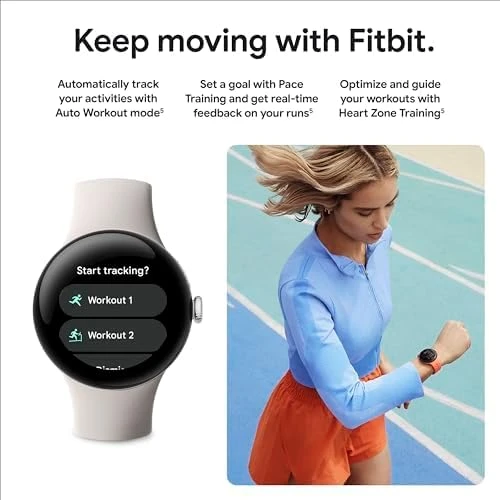 Pixel Watch 2 with Best of Fitbit and Google - Heart Rate Tracking, Stress Management, Safety Features - Android... — Smart Watch, Google