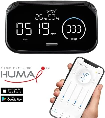 Smart Indoor Air Quality Monitor — Air Quality Monitor, Humai