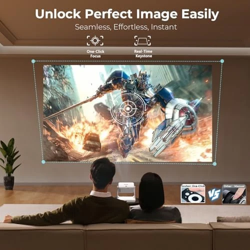Smart Projector with Built-in Google TV & 180° Stand — Smart Projector, Sovboi