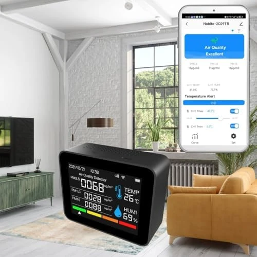 Smart WiFi Air Quality Monitor — Air Quality Monitor, Generic
