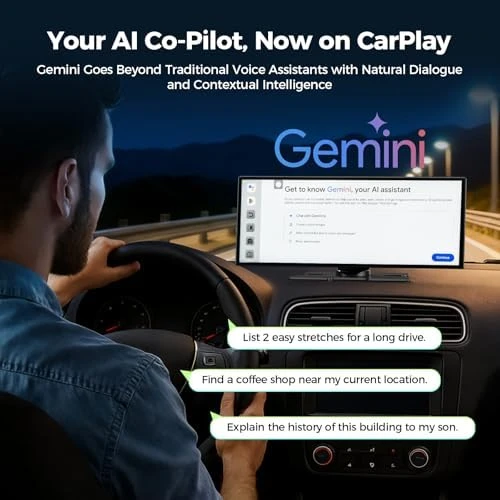 11'' AI CarPlay Screen — Car Infotainment System, LAMTTO